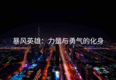暴风英雄：力量与勇气的化身