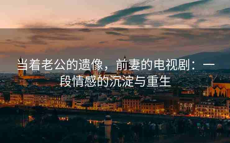 当着老公的遗像，前妻的电视剧：一段情感的沉淀与重生